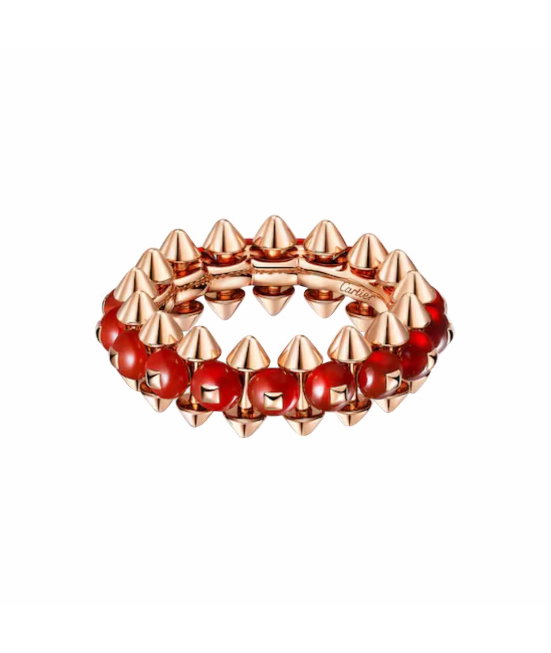 CARTIER Красное кольцо из розового золота, фото 1