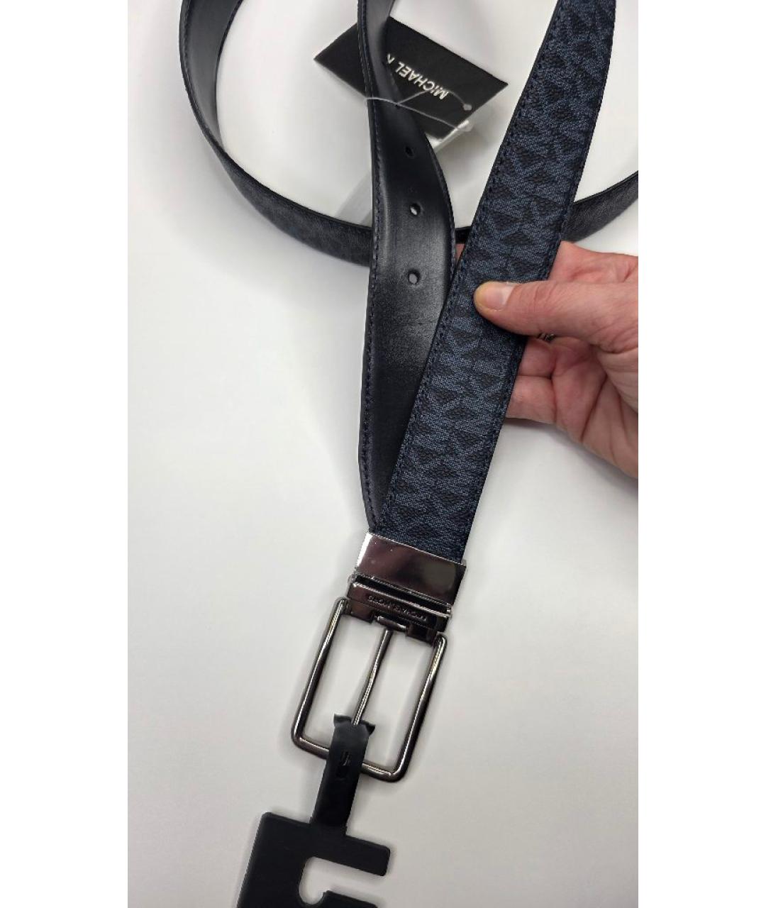 MICHAEL KORS Темно-синий ремень, фото 2