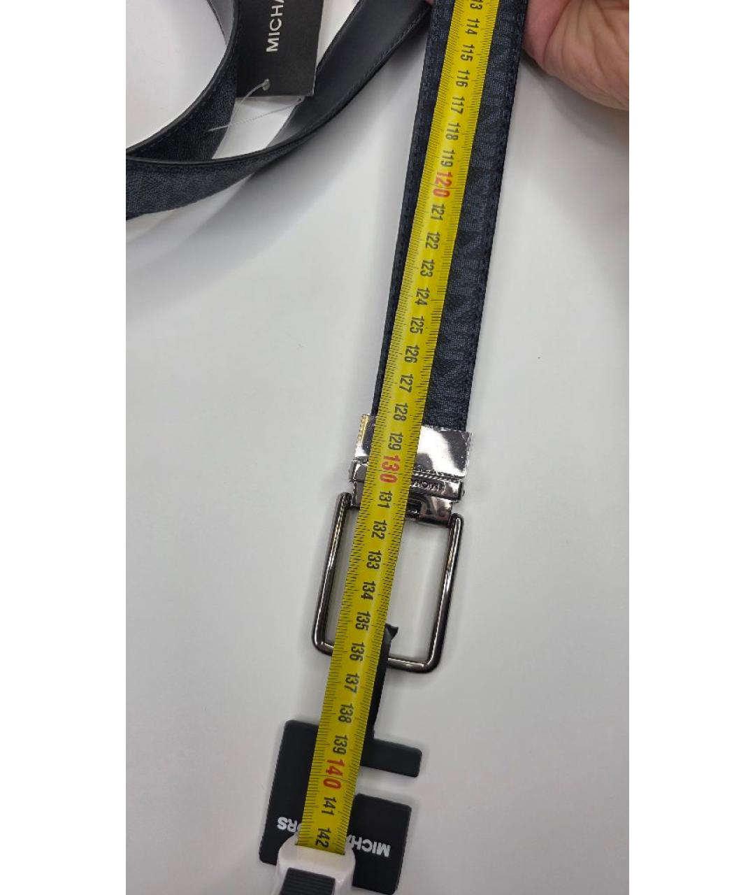 MICHAEL KORS Темно-синий ремень, фото 3