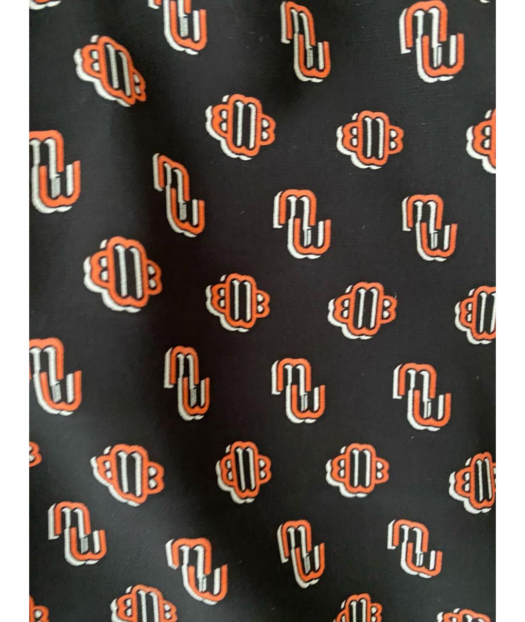 MAJE Черная вискозная блузы, фото 4