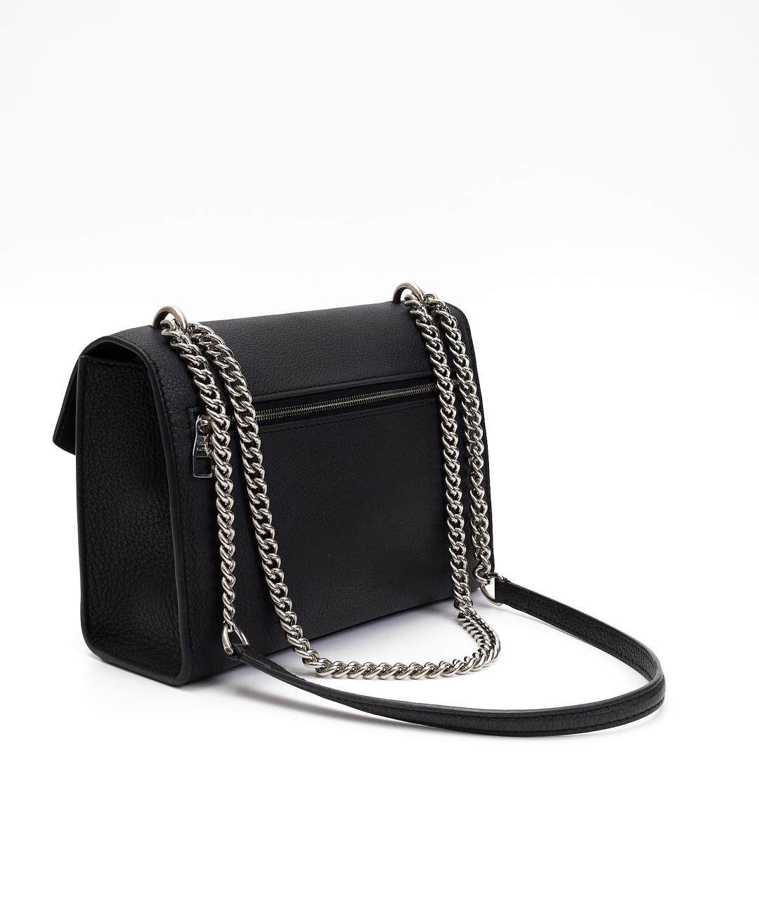 LOUIS VUITTON Черная кожаная сумка тоут, фото 3