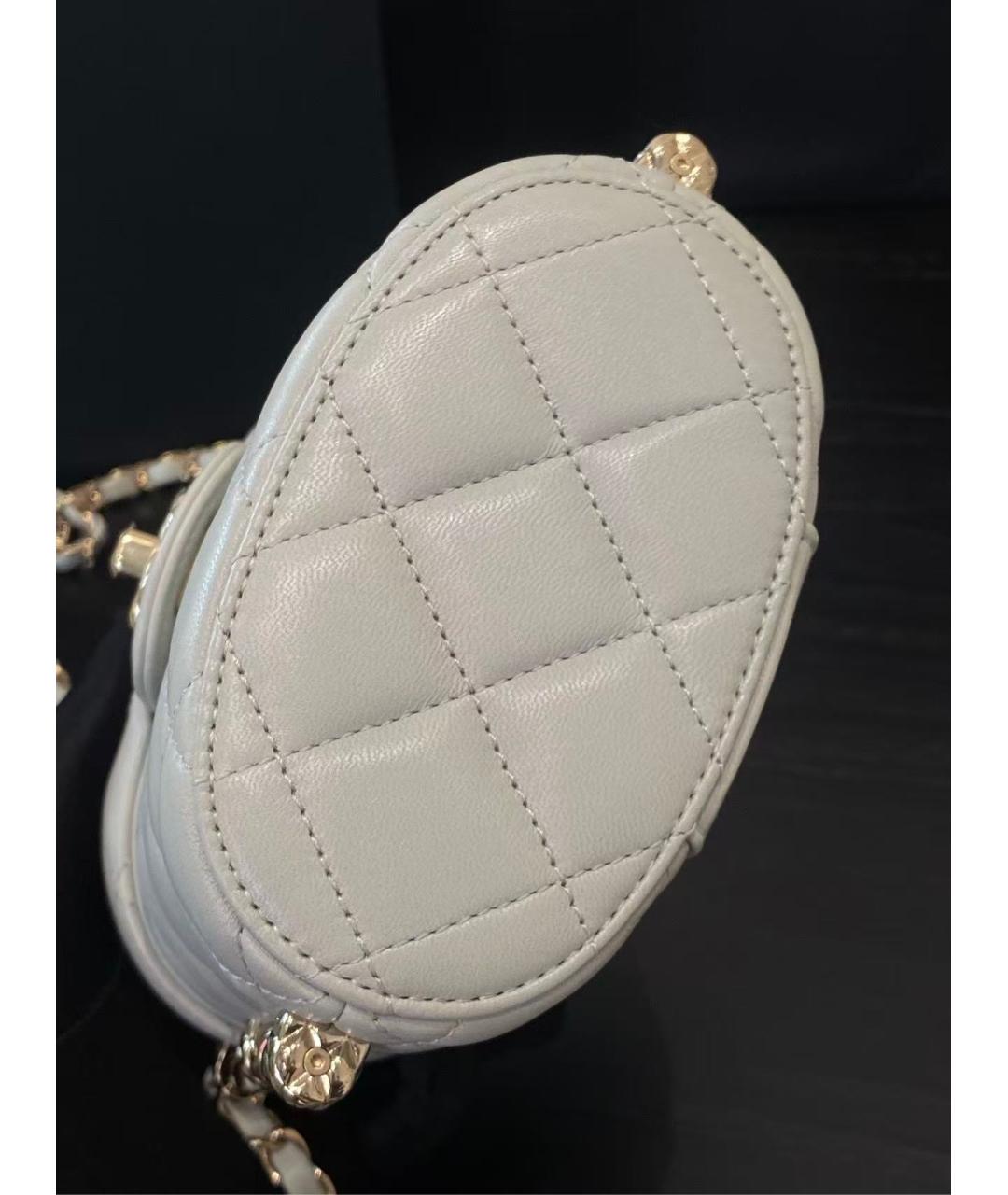 CHANEL Кожаная сумка через плечо, фото 5