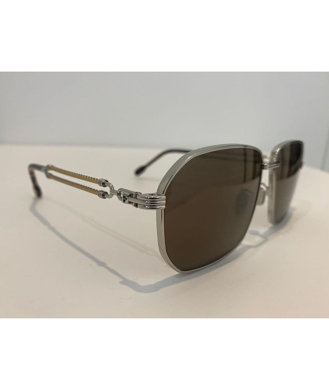 FRED Коричневые металлические солнцезащитные очки, фото 3