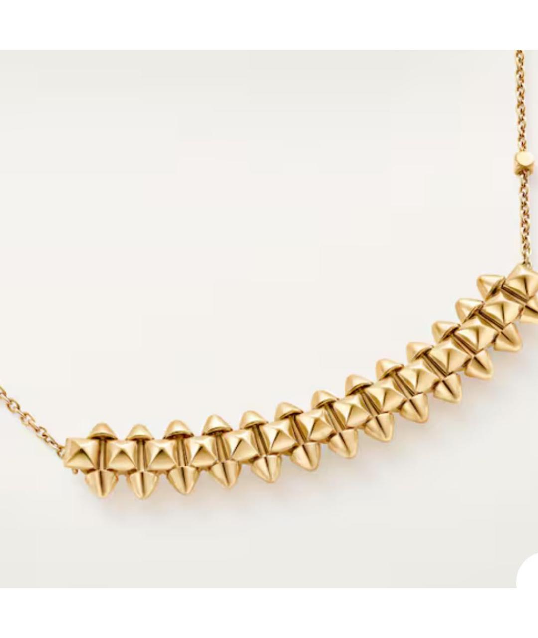CARTIER Золотое колье из желтого золота, фото 2