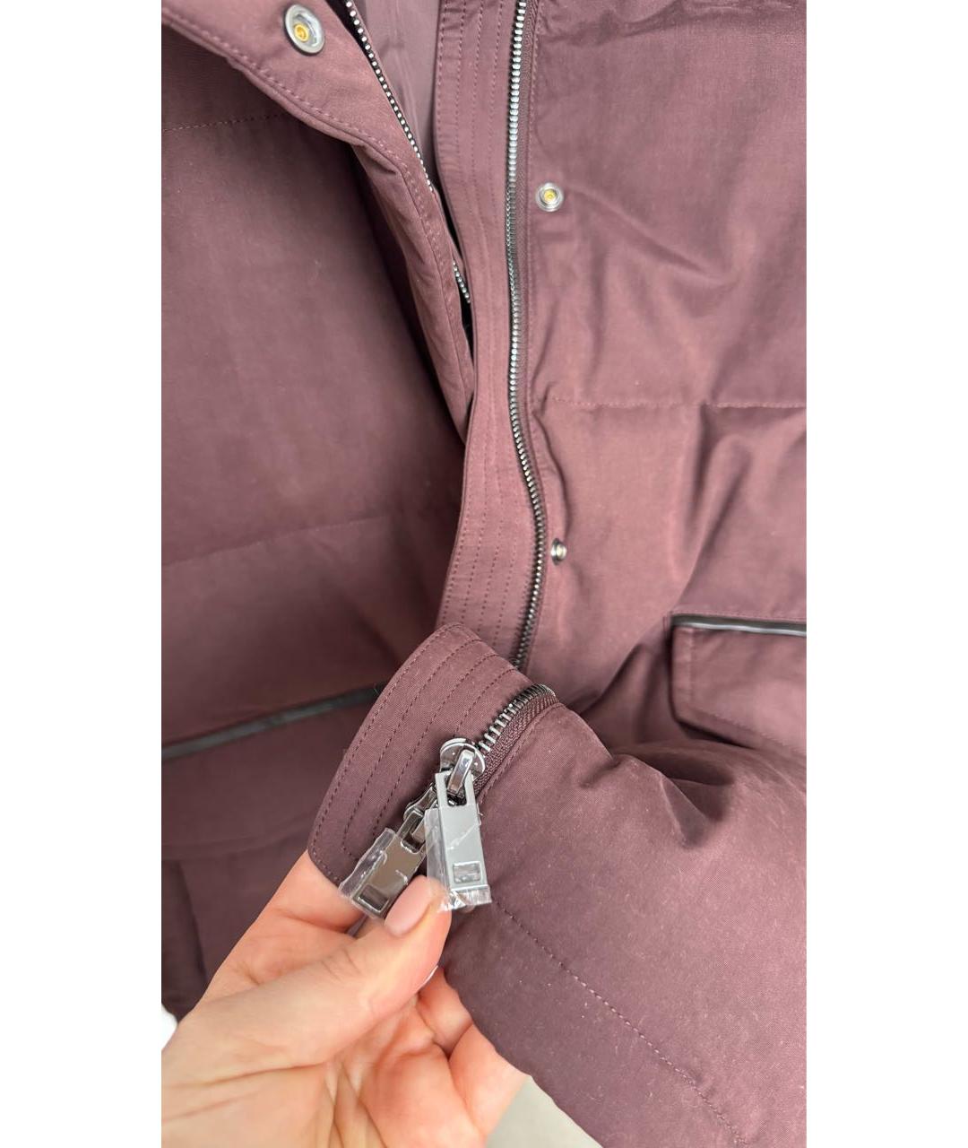 12 STOREEZ Коричневый хлопковый пуховик, фото 7