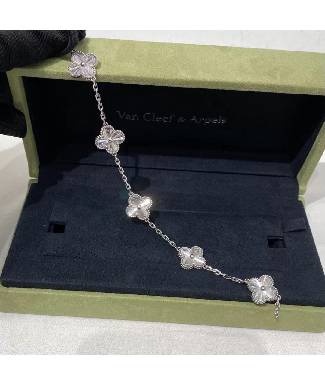 VAN CLEEF & ARPELS Серебрянный браслет, фото 2