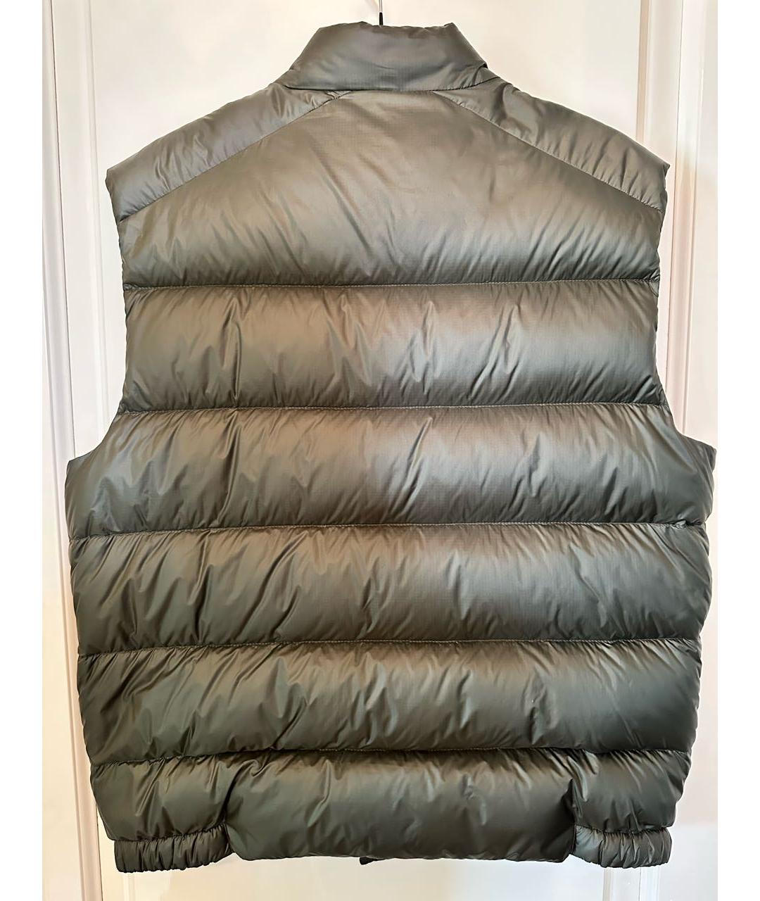 PRADA Хаки полиэстеровый жилет, фото 2