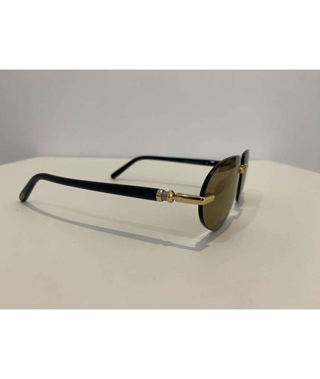 FRED Коричневые металлические солнцезащитные очки, фото 2