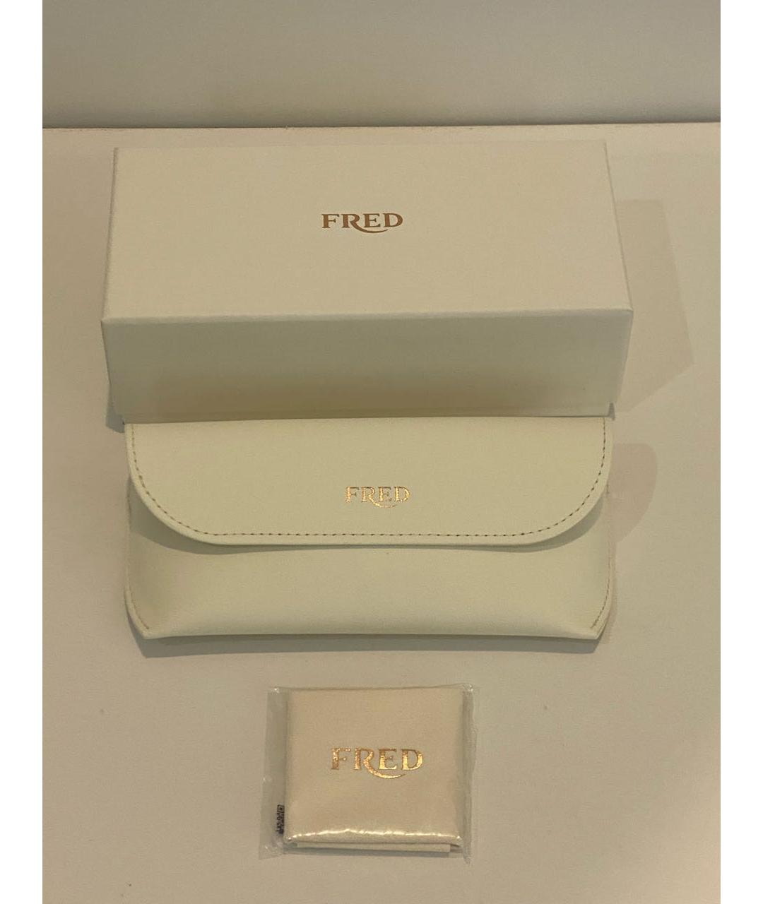 FRED Коричневые металлические солнцезащитные очки, фото 4