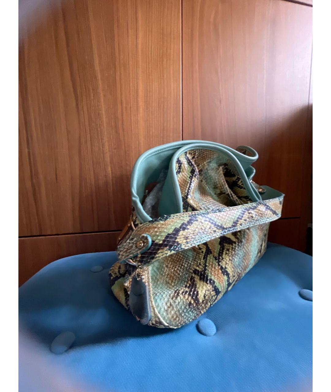 EMPORIO ARMANI Мульти кожаная сумка с короткими ручками, фото 2