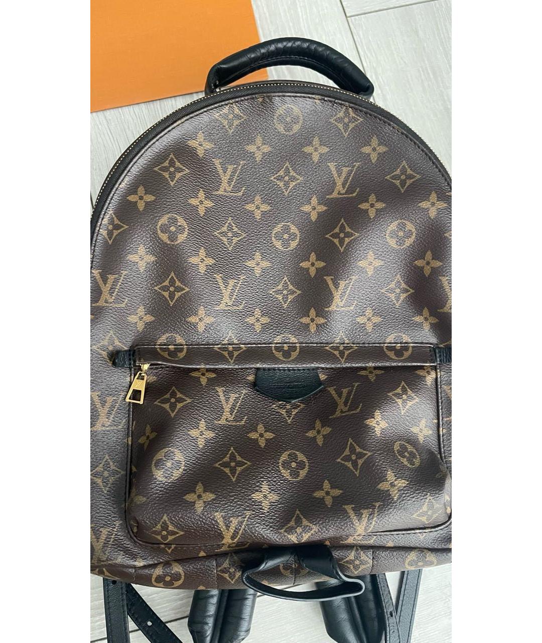 LOUIS VUITTON Коричневый рюкзак, фото 5