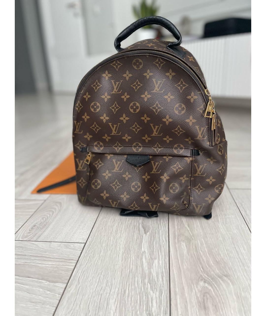 LOUIS VUITTON Коричневый рюкзак, фото 2