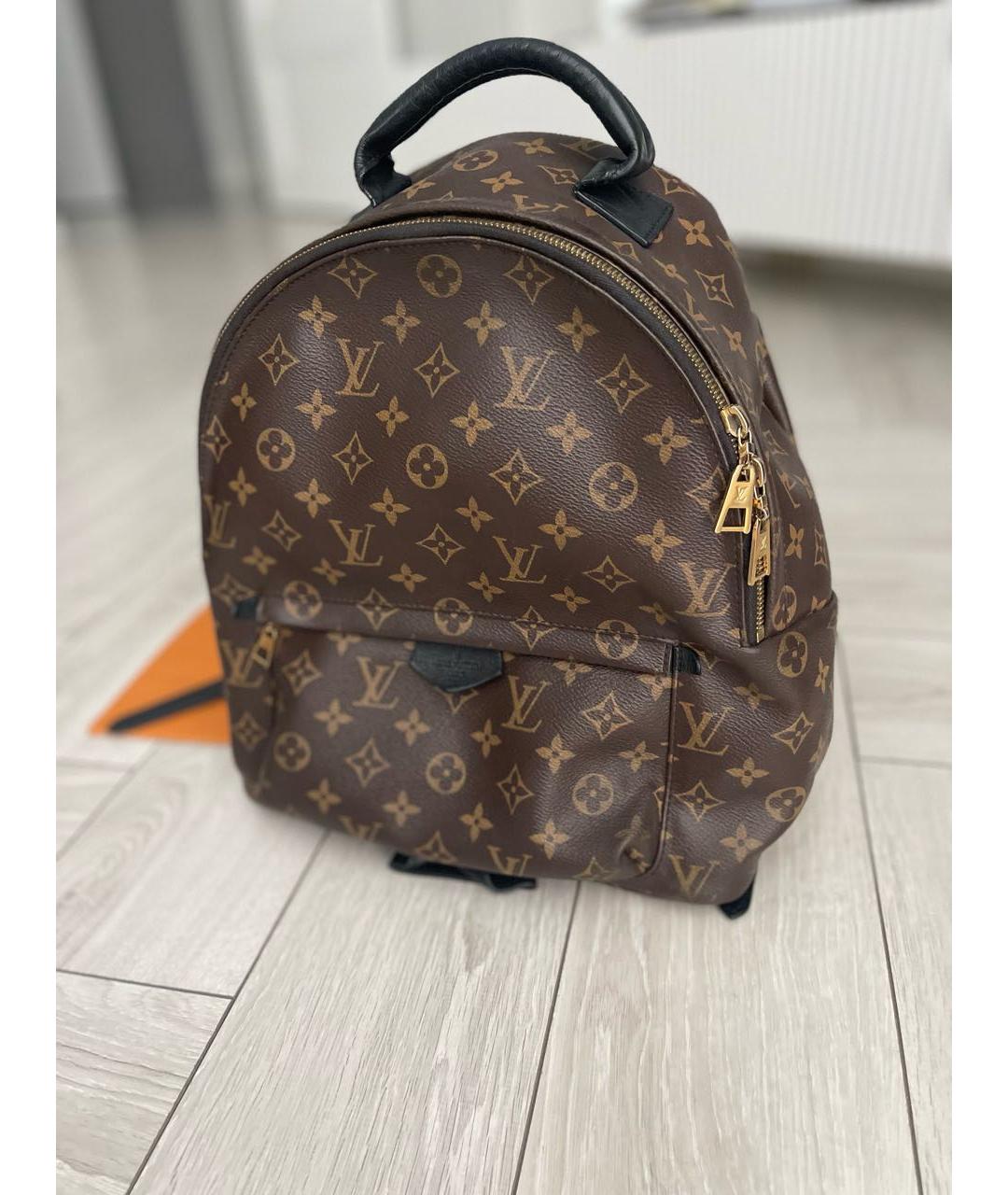 LOUIS VUITTON Коричневый рюкзак, фото 9