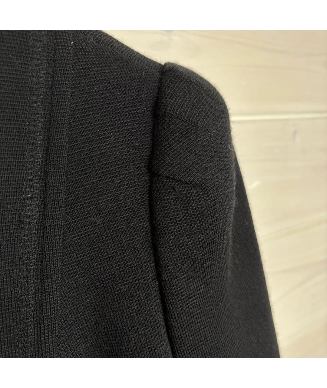 CHLOE Черный шерстяной жакет/пиджак, фото 5