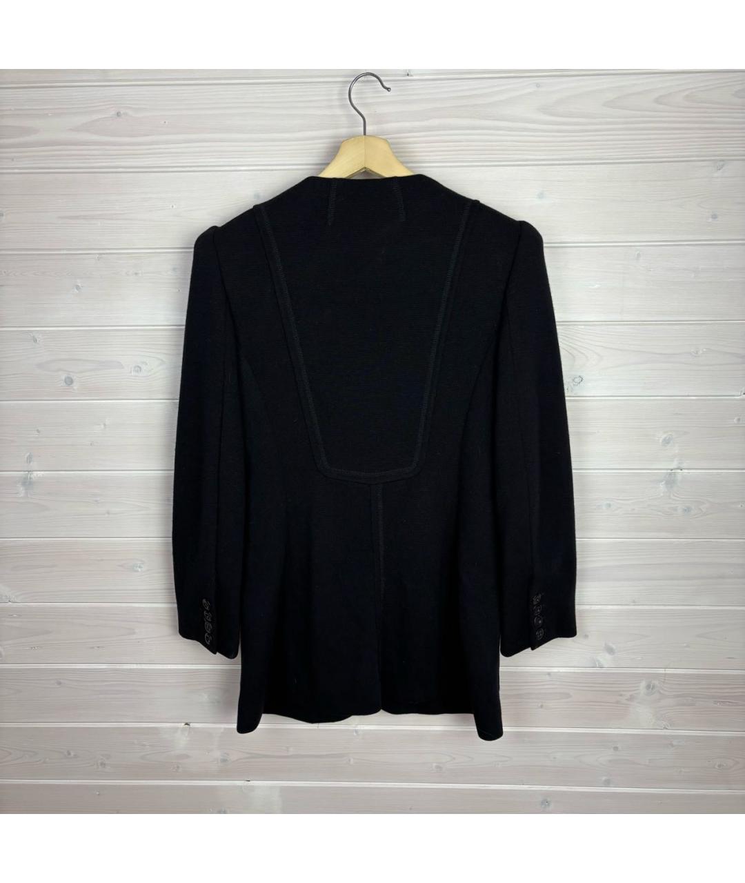 CHLOE Черный шерстяной жакет/пиджак, фото 4