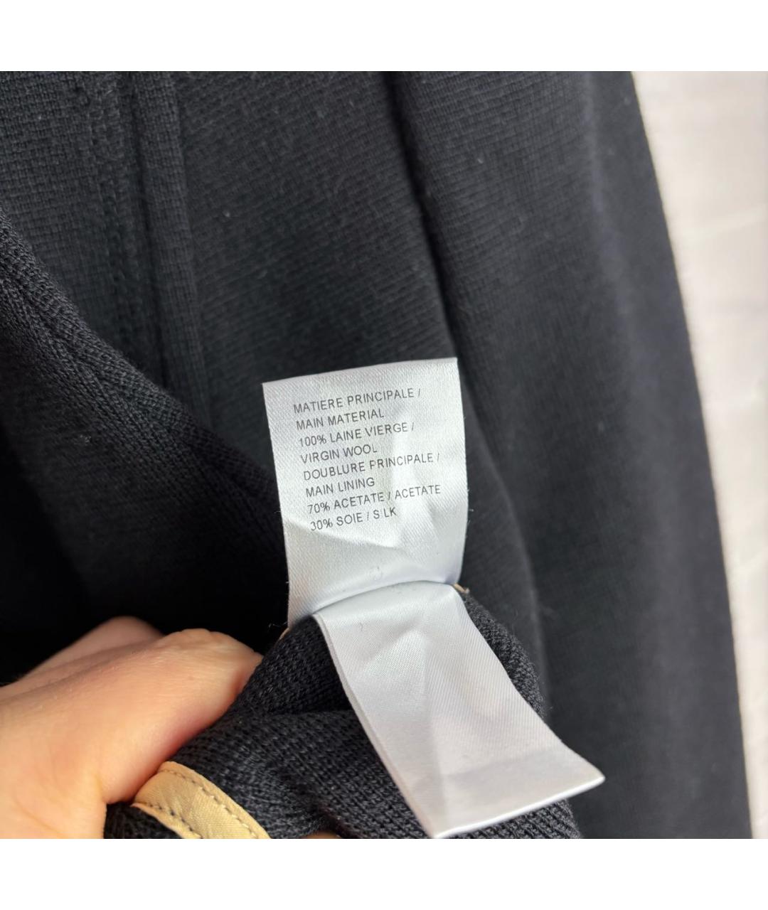 CHLOE Черный шерстяной жакет/пиджак, фото 7