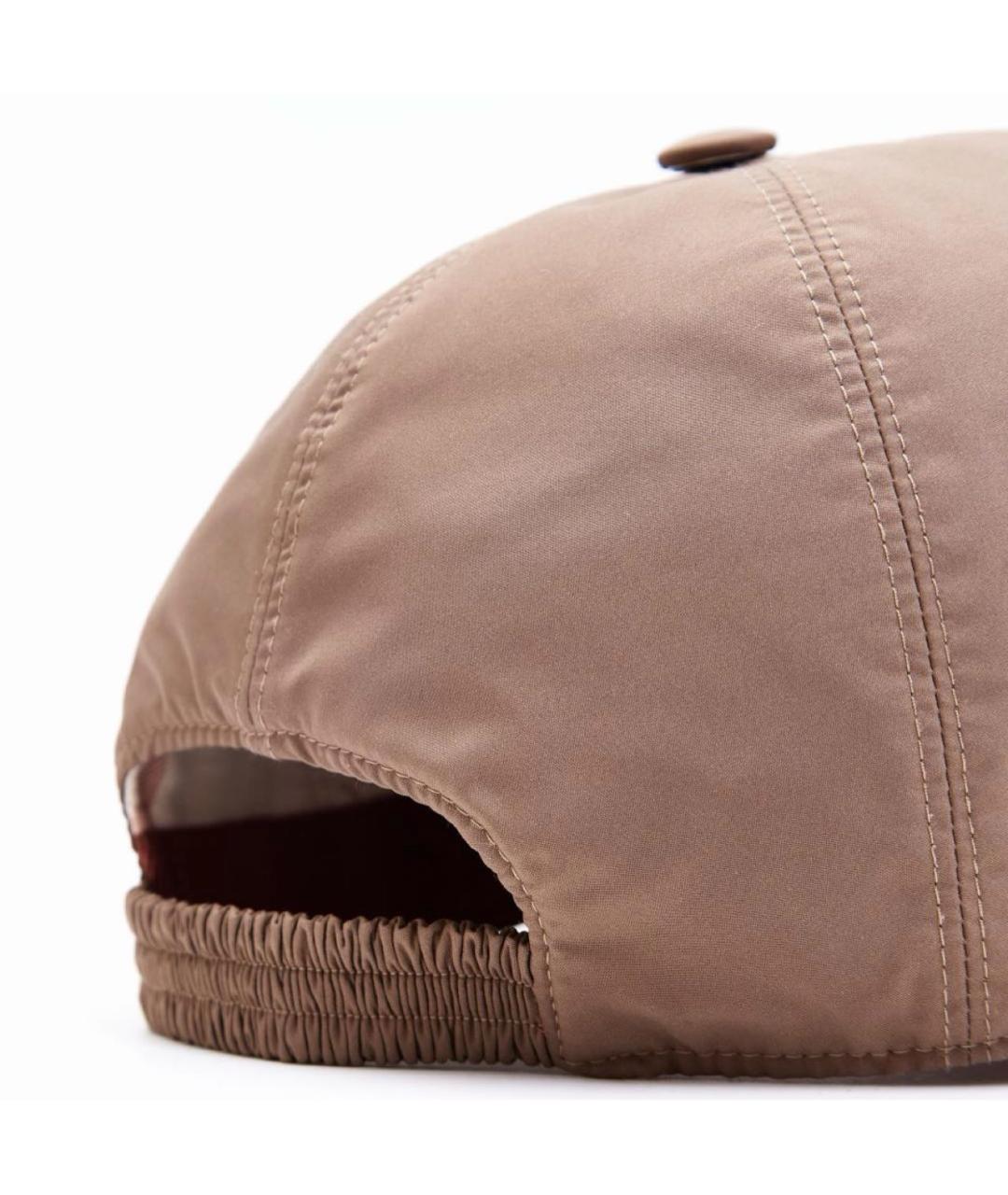 LORO PIANA Бежевая кепка/бейсболка, фото 4