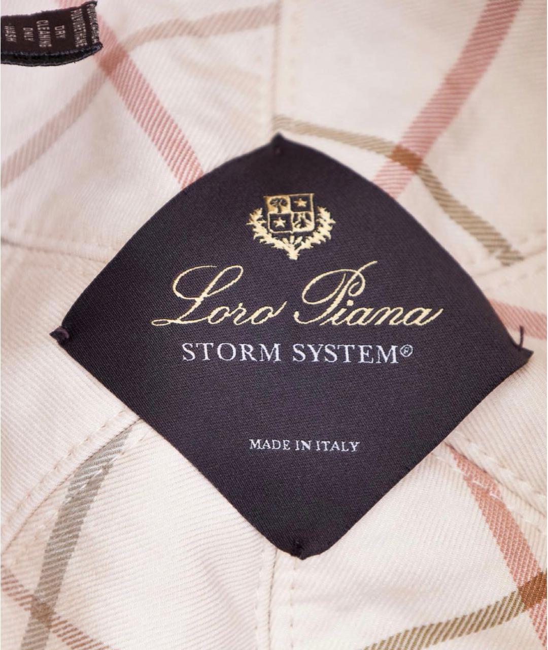 LORO PIANA Бежевая кепка/бейсболка, фото 5