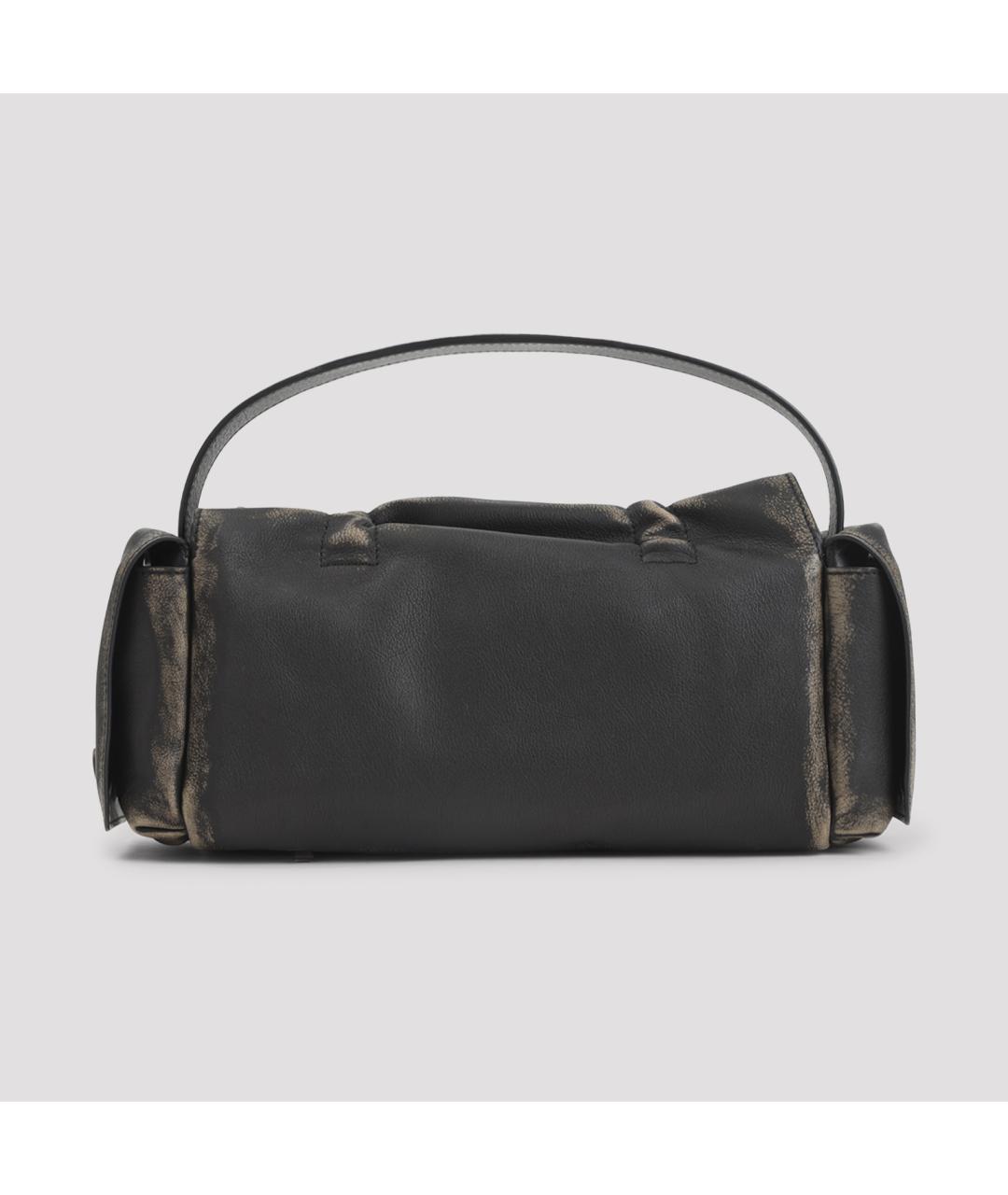 ACNE STUDIOS Коричневая кожаная сумка тоут, фото 3