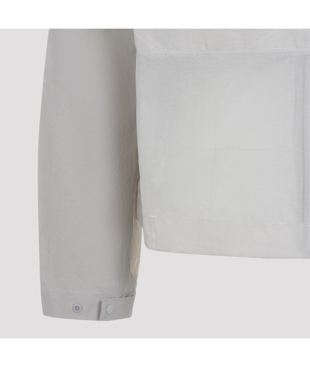 Y-3 Серая хлопковая куртка, фото 4