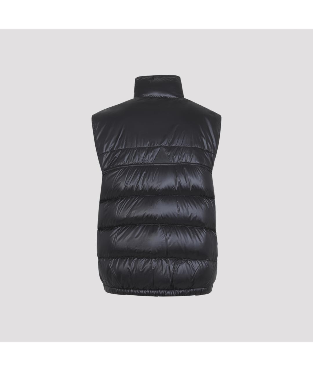 MONCLER GRENOBLE Черная полиамидовая жилетка, фото 3