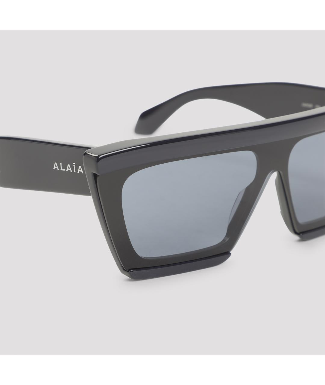 ALAIA Синие пластиковые солнцезащитные очки, фото 4