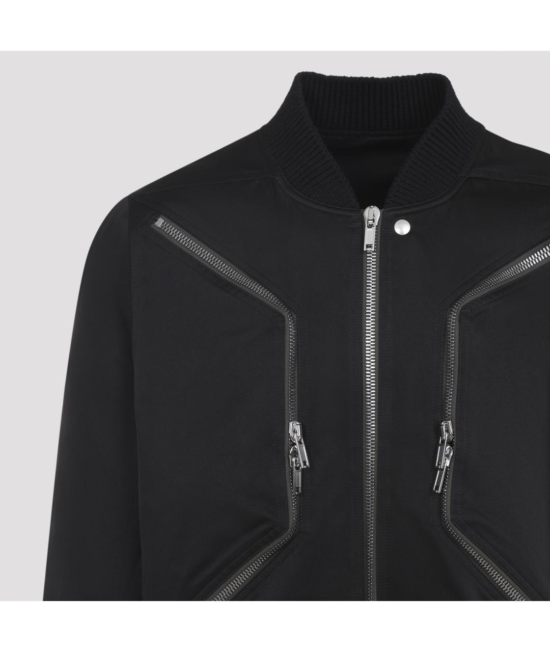 RICK OWENS Черная полиэстеровая куртка, фото 5