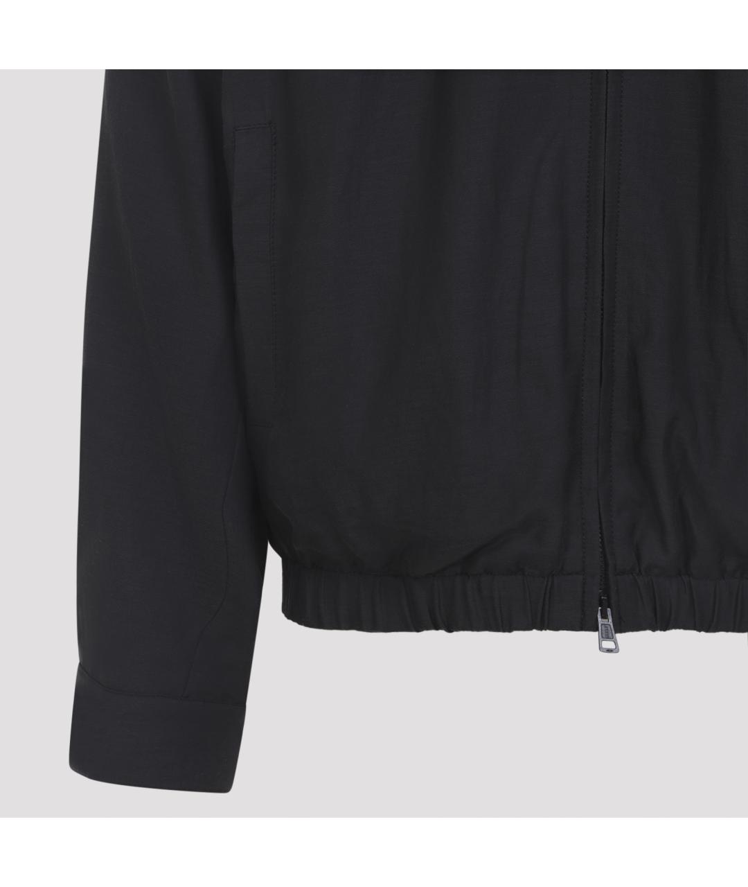 OUR LEGACY Черная хлопковая куртка, фото 4