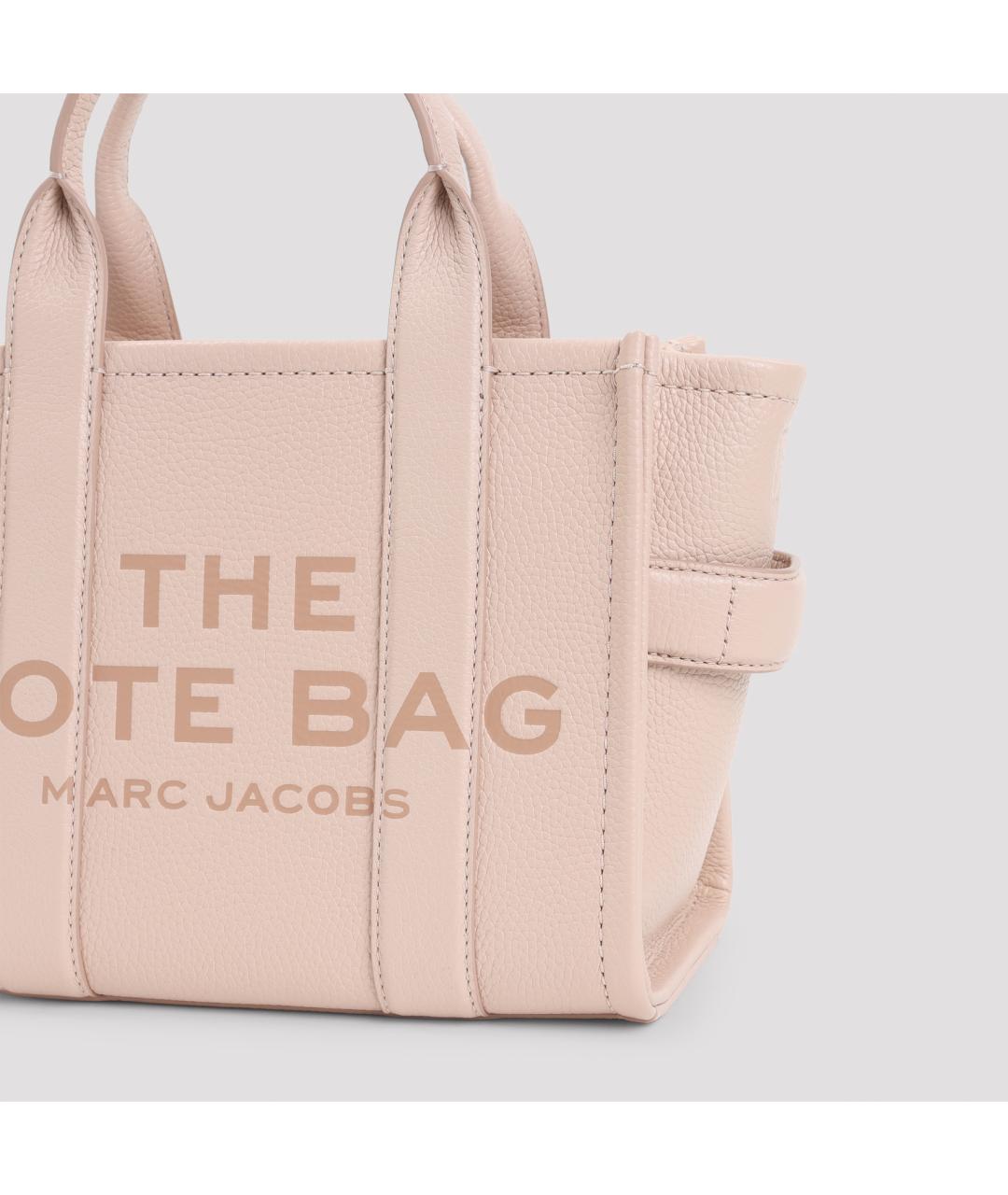 MARC JACOBS Розовая кожаная сумка через плечо, фото 4