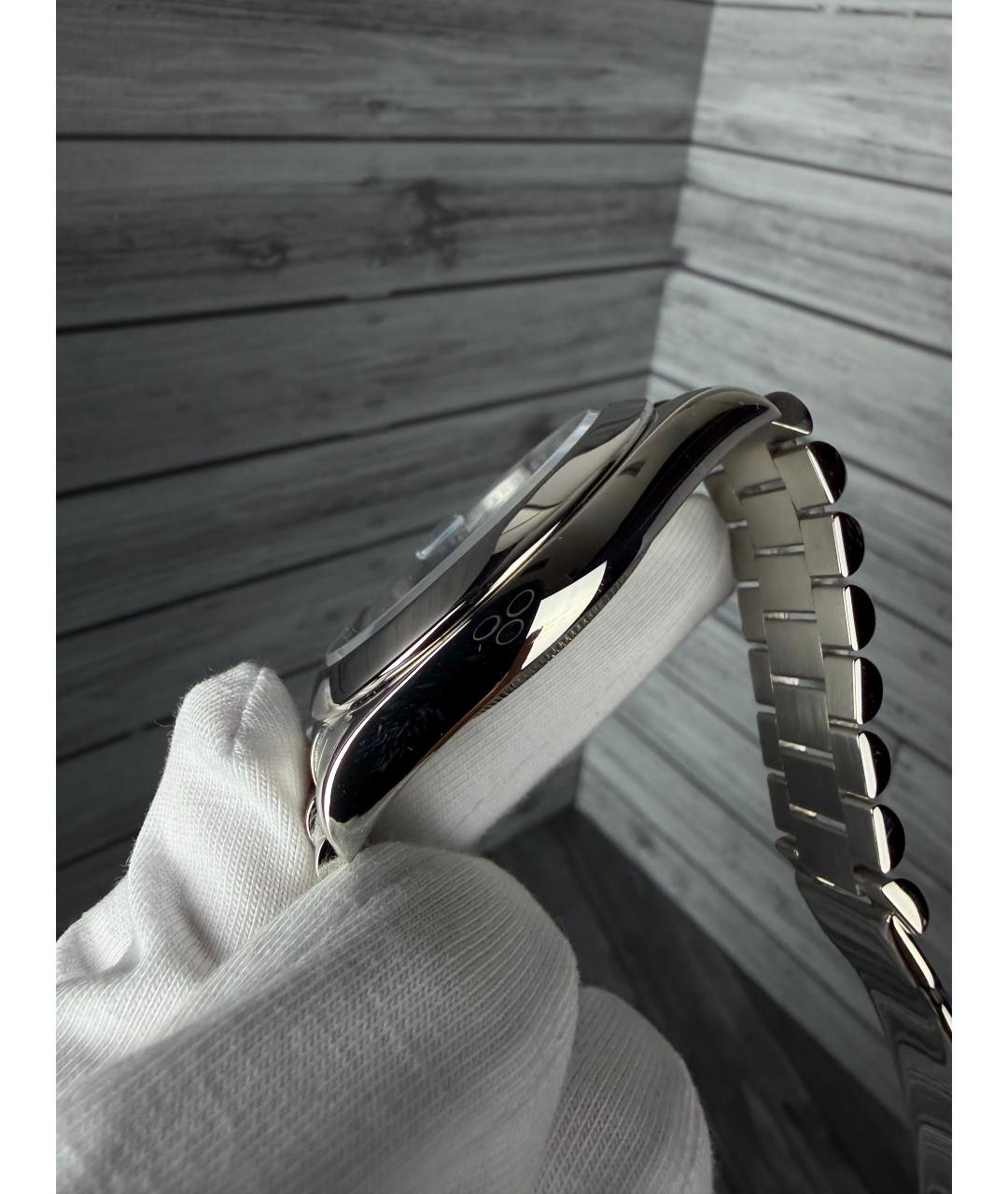 ROLEX Голубые платиновые часы, фото 6