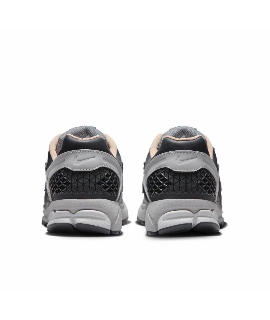 NIKE Антрацитовые текстильные низкие кроссовки / кеды, фото 4