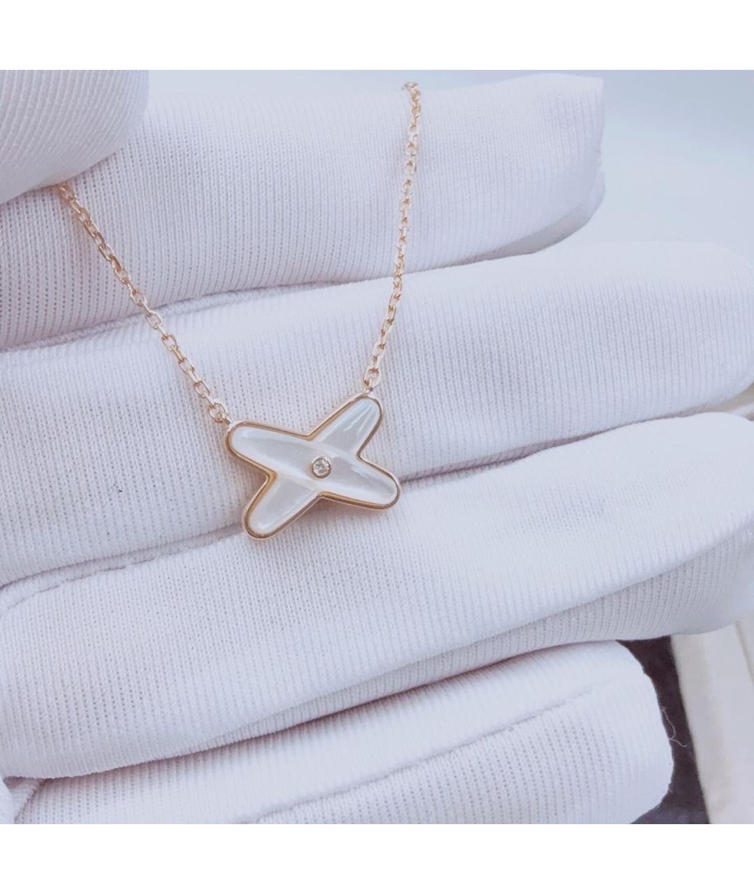 CHAUMET Белое колье из розового золота, фото 4