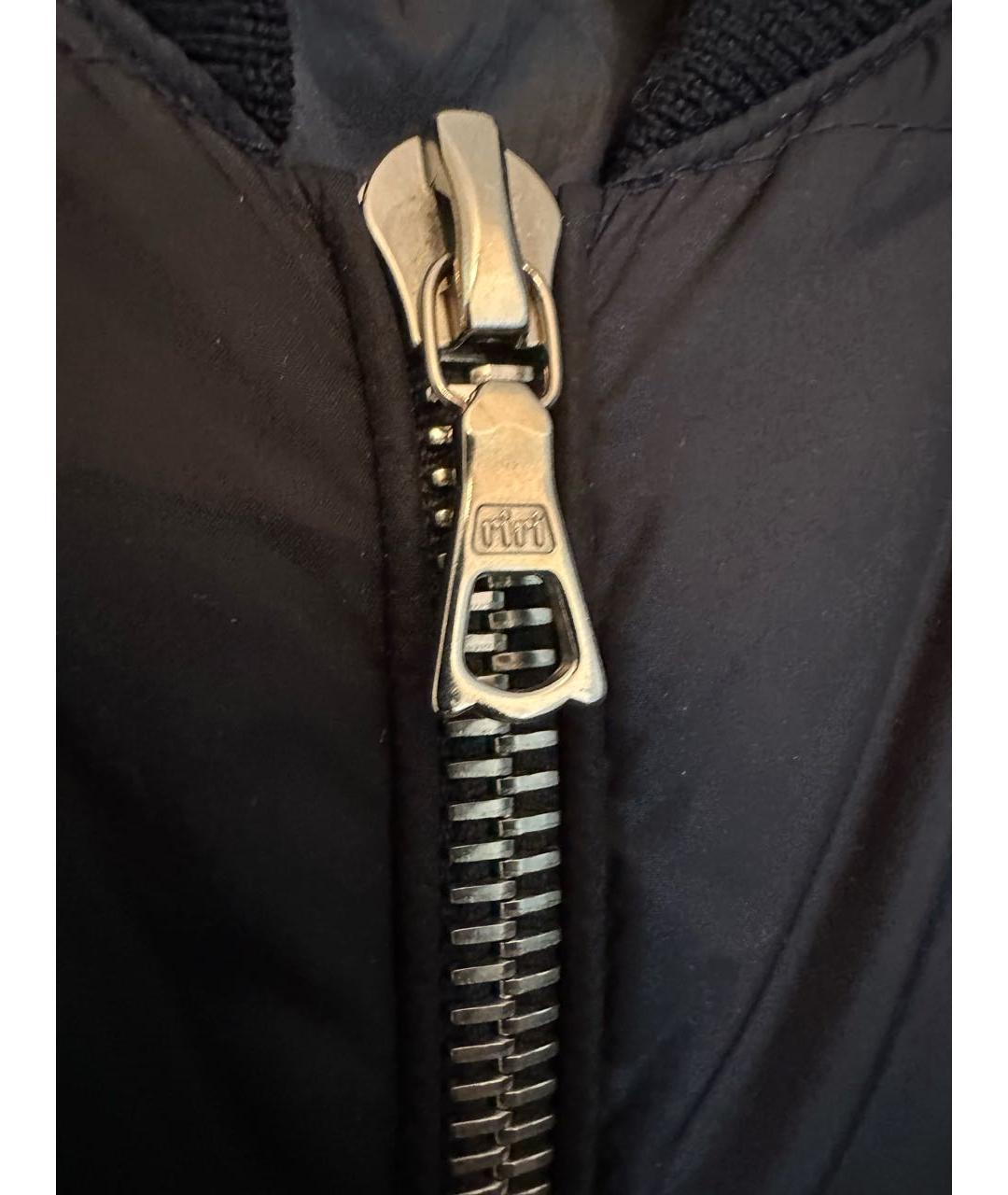 Ami Paris Темно-синий полиэстеровый пуховик, фото 4