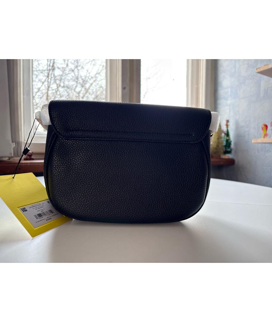 MARC JACOBS Черная кожаная сумка через плечо, фото 3