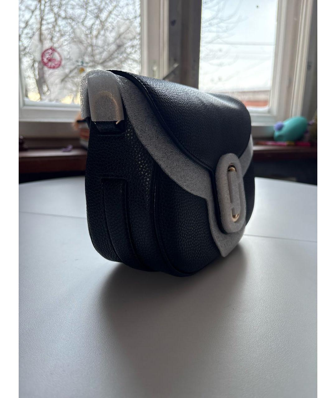 MARC JACOBS Черная кожаная сумка через плечо, фото 2