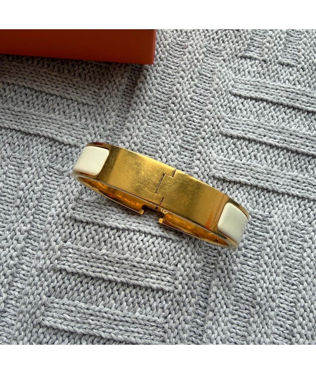 HERMES Золотой браслет, фото 3