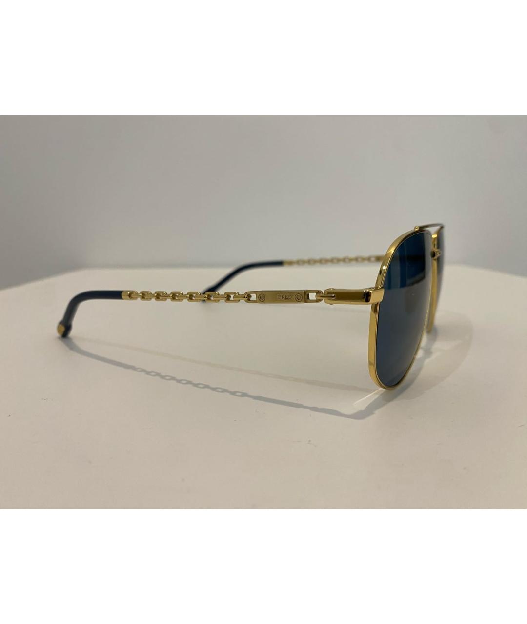 FRED Синие металлические солнцезащитные очки, фото 2