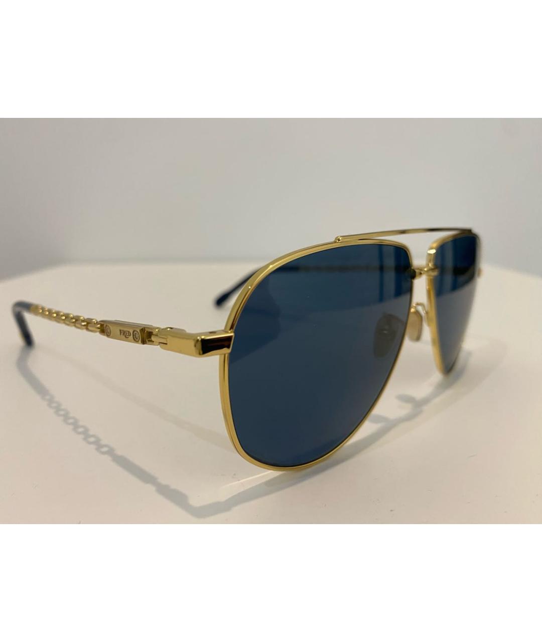 FRED Синие металлические солнцезащитные очки, фото 3