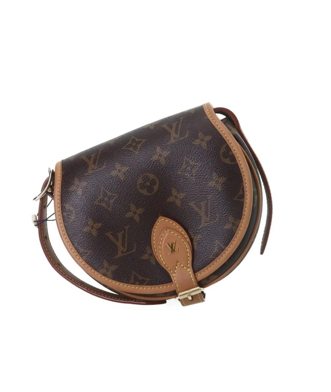LOUIS VUITTON Коричневая сумка через плечо, фото 6