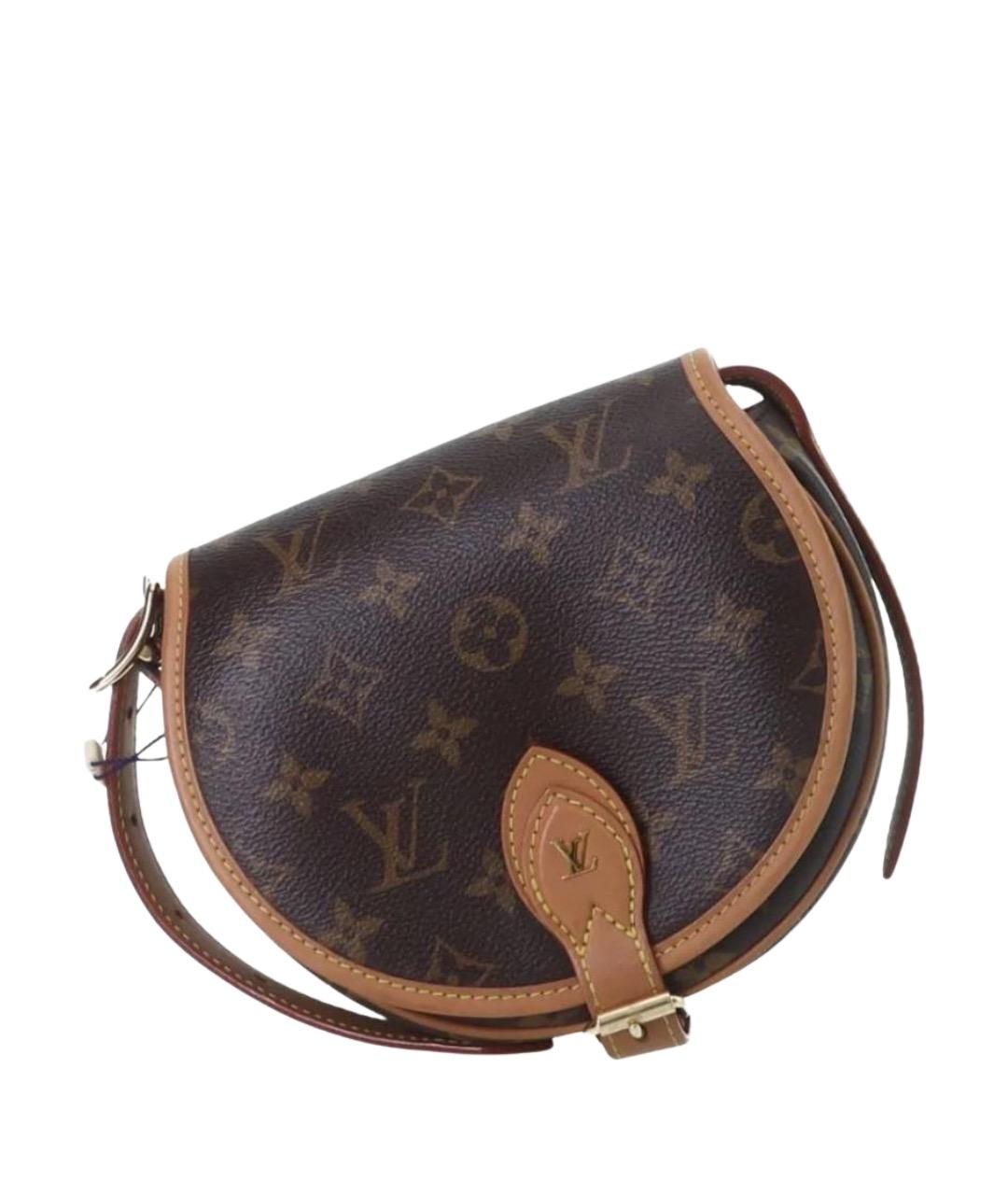 LOUIS VUITTON Коричневая сумка через плечо, фото 1