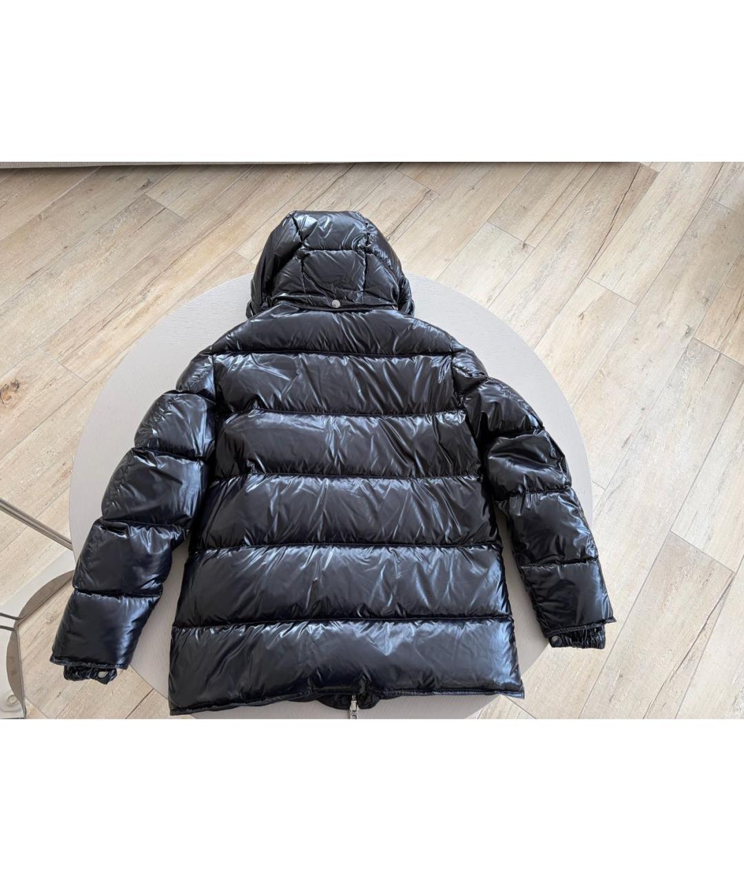 DOLCE&GABBANA Черный полиамидовый пуховик, фото 4