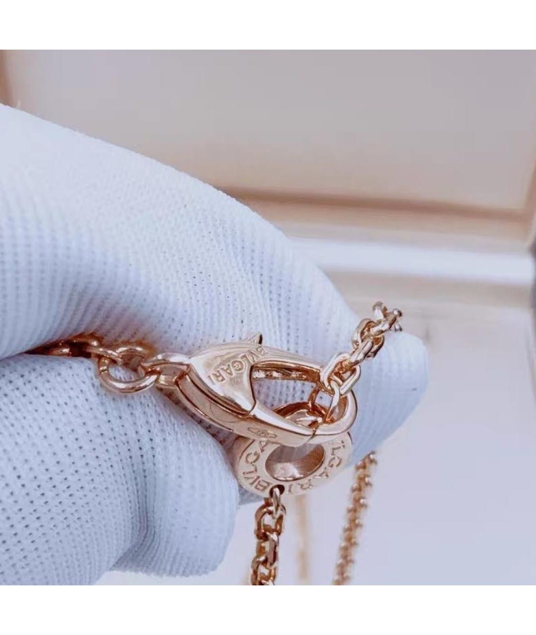 BVLGARI Розовое колье из розового золота, фото 5