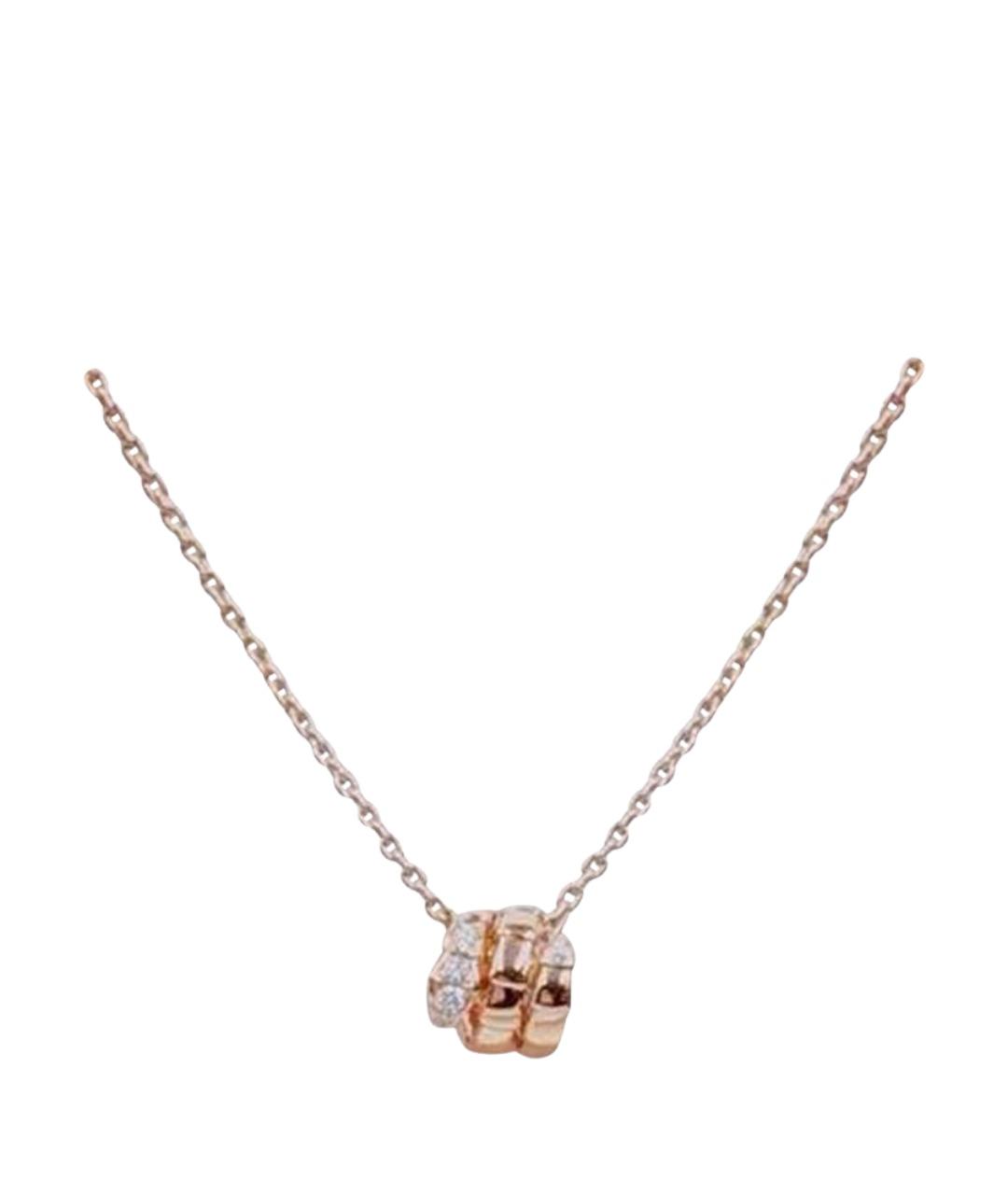 BVLGARI Розовое колье из розового золота, фото 1