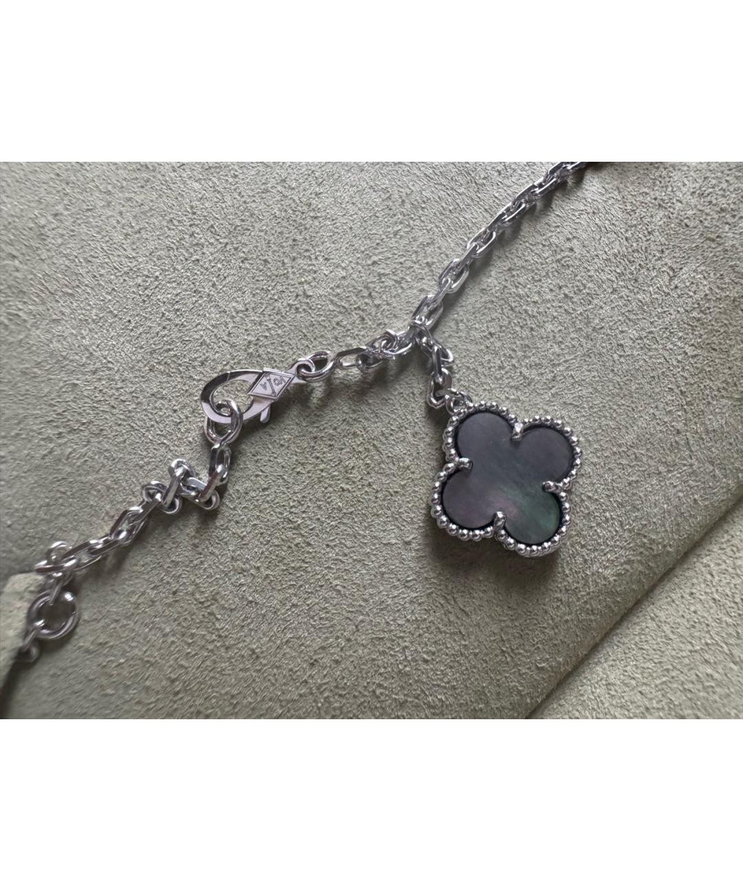 VAN CLEEF & ARPELS Серебряное колье из белого золота, фото 4