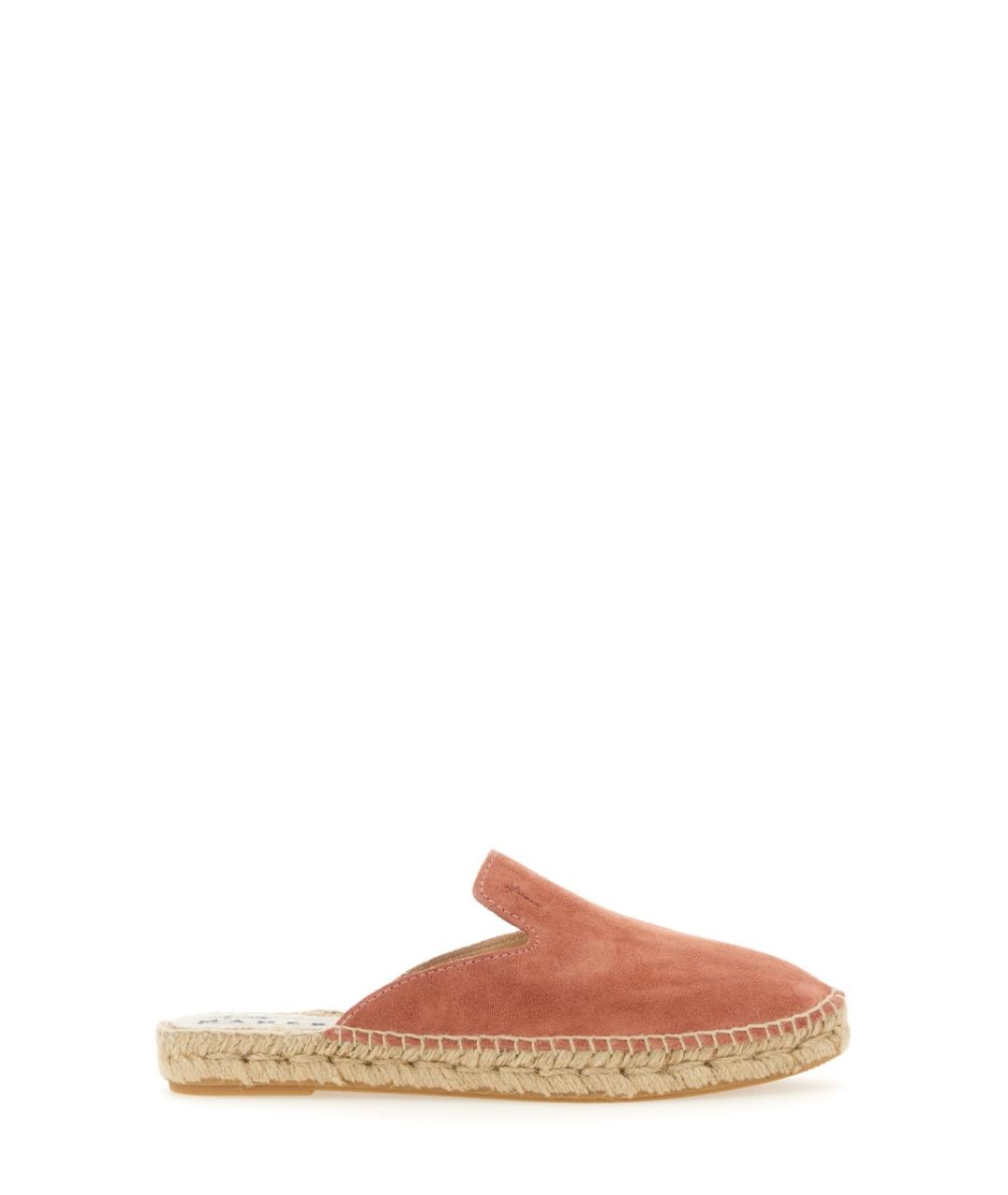 MANEBI Коричневые замшевые мюли, фото 1