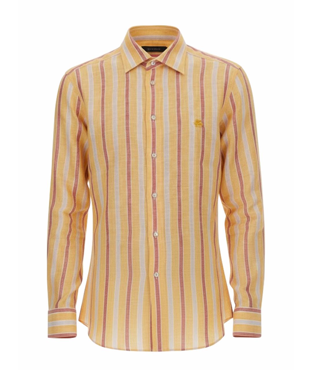 ETRO Мульти льняная кэжуал рубашка, фото 1