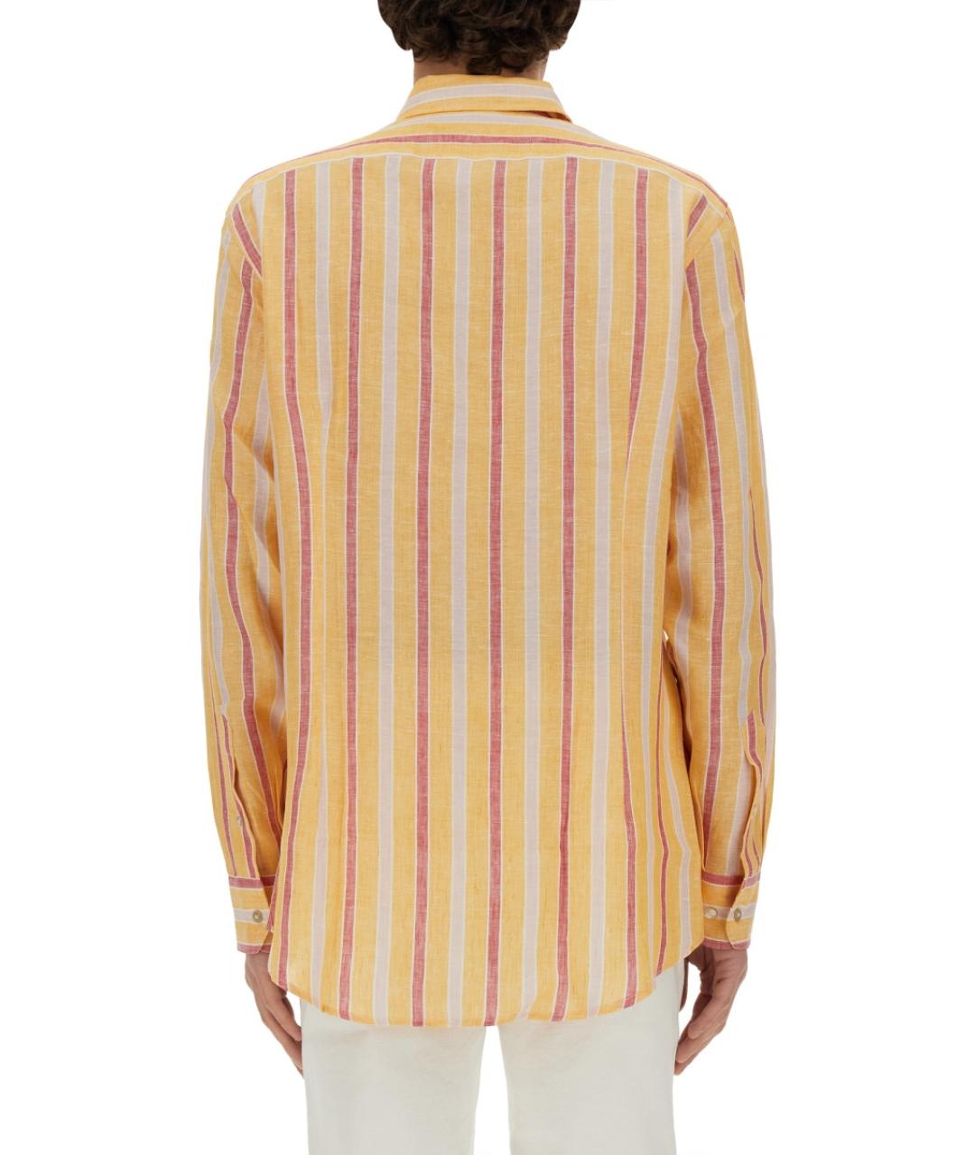 ETRO Мульти льняная кэжуал рубашка, фото 3