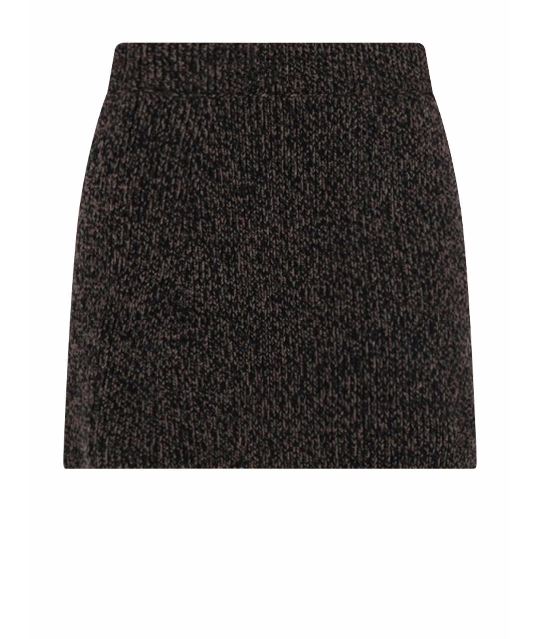 OUR LEGACY Мульти шерстяная юбка мини, фото 1