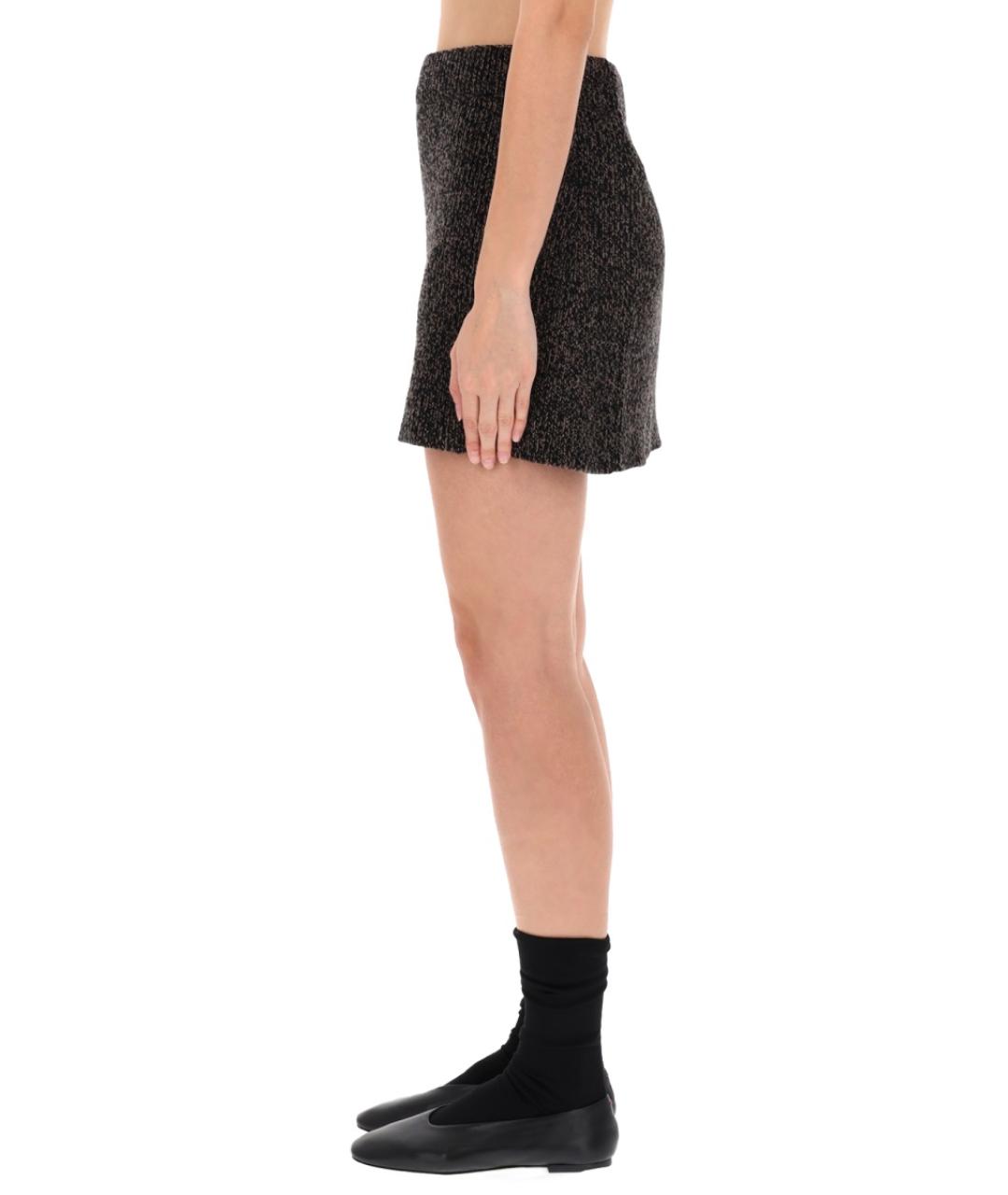 OUR LEGACY Мульти шерстяная юбка мини, фото 3