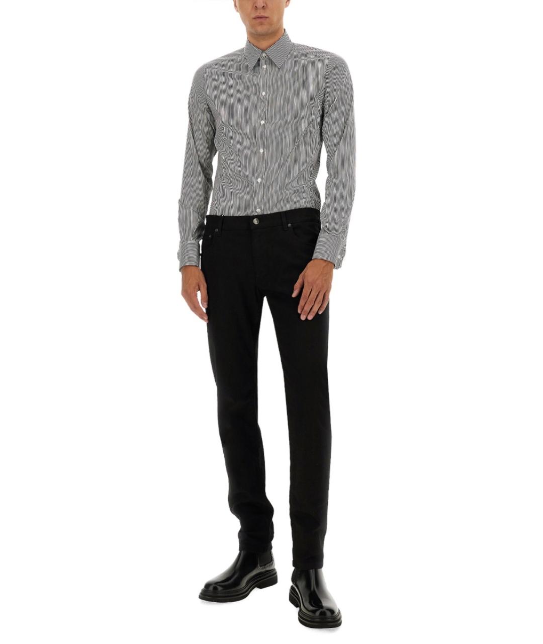 DOLCE&GABBANA Мульти хлопковая кэжуал рубашка, фото 2